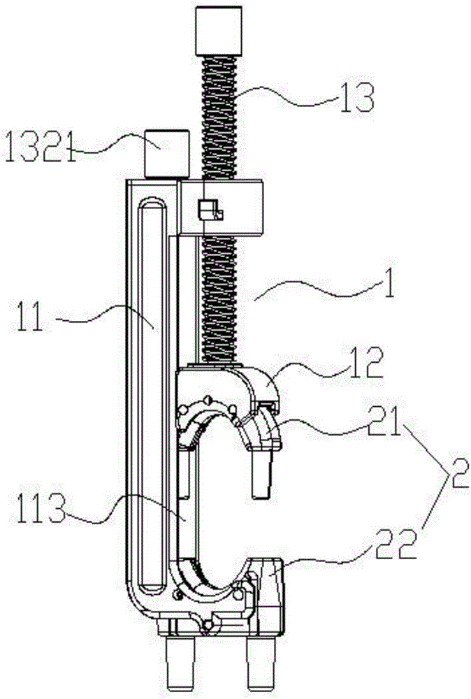 Dual-drive cable terminal fastening device