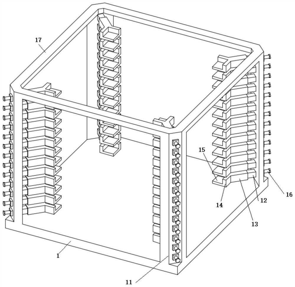 AGM partition plate processing method and device