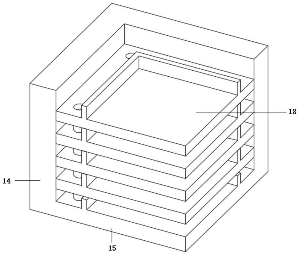 AGM partition plate processing method and device