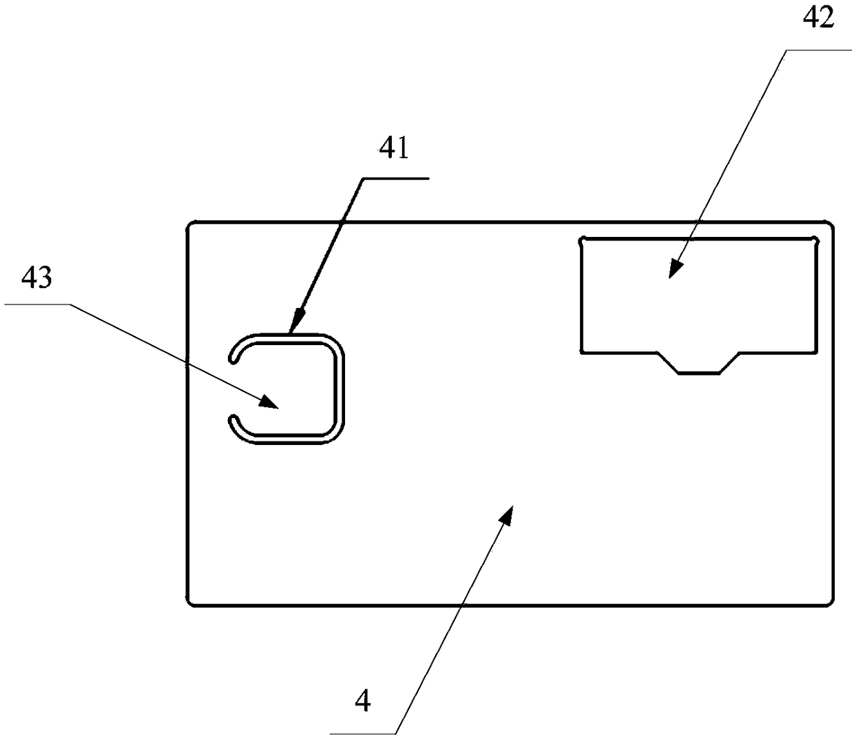 FPCB (flexible printed circuit board) board, smart card and packaging method thereof