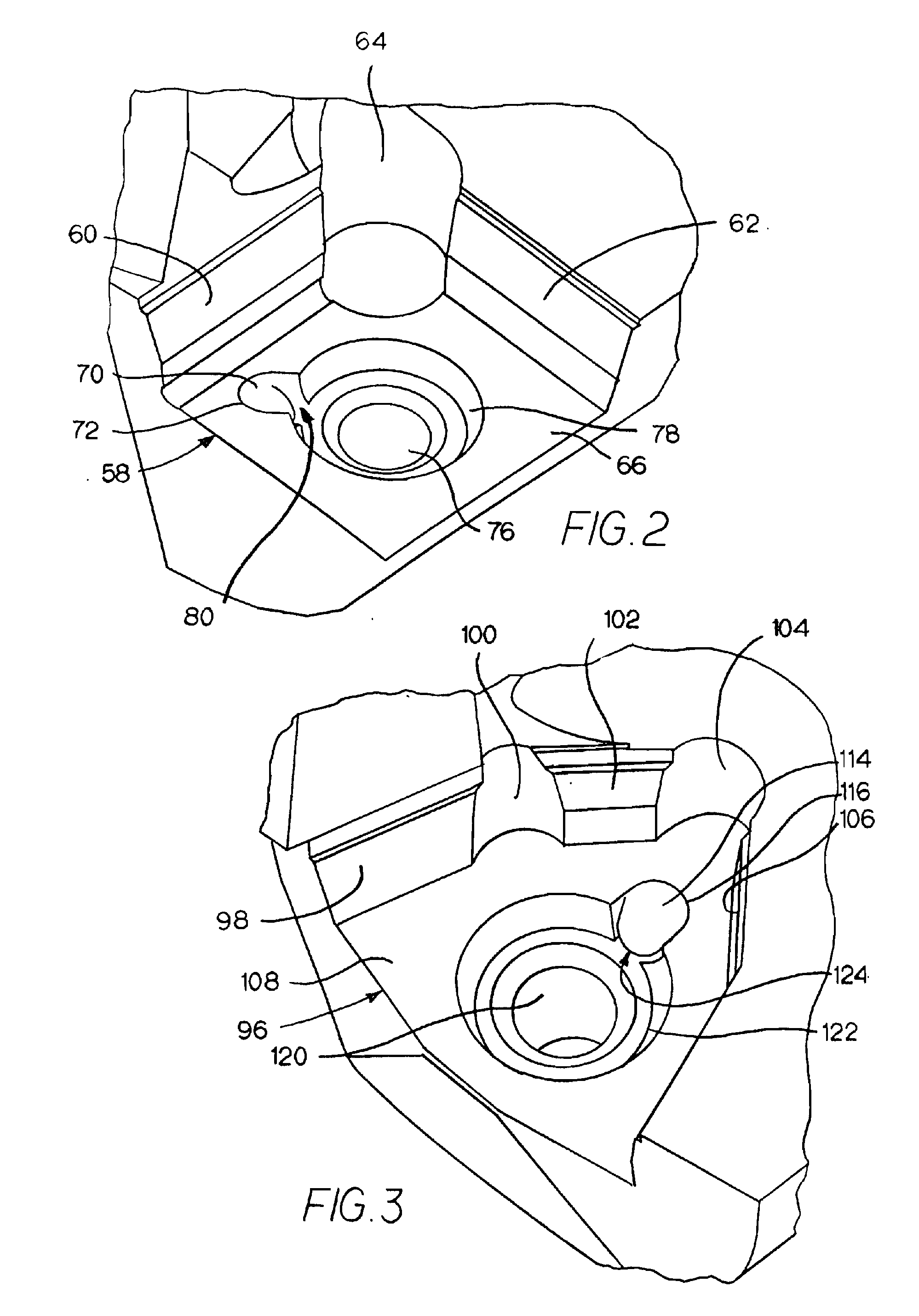 Indexable cutting insert with coolant delivery