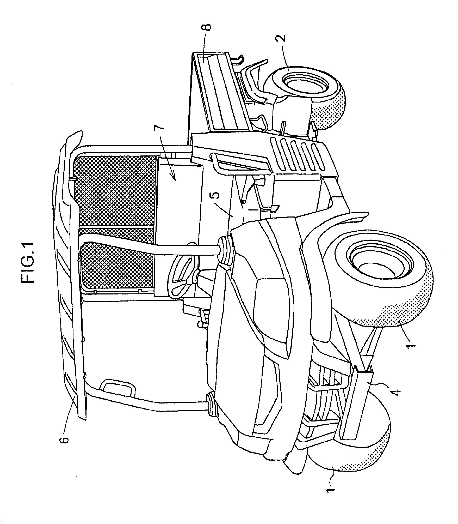 Change-speed control system for utility vehicle having stepless change-speed apparatus for speed-changing engine output and transmitting the speed-changed output to traveling unit