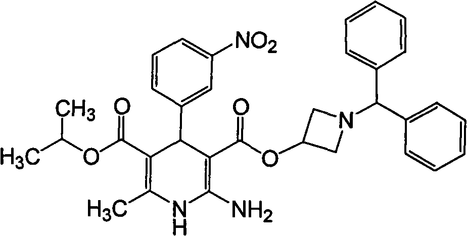 Rosuvastatin azelnidipine composition