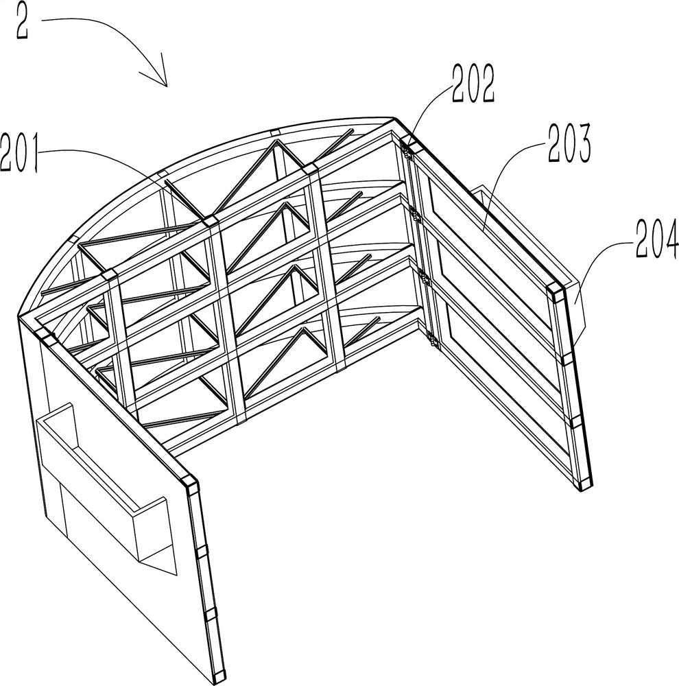 A construction method for connecting joints of an aqueduct with continuous water maintenance