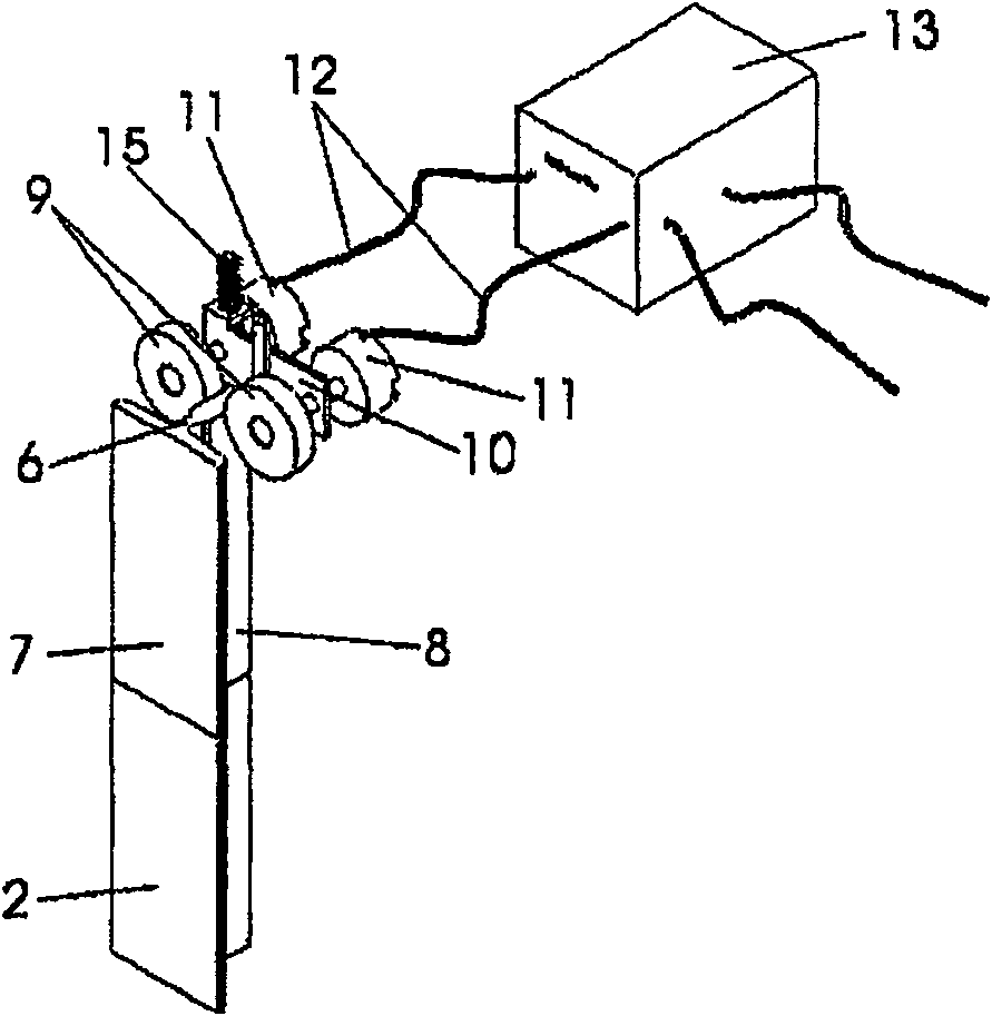 Emergency braking device for a lift cabin