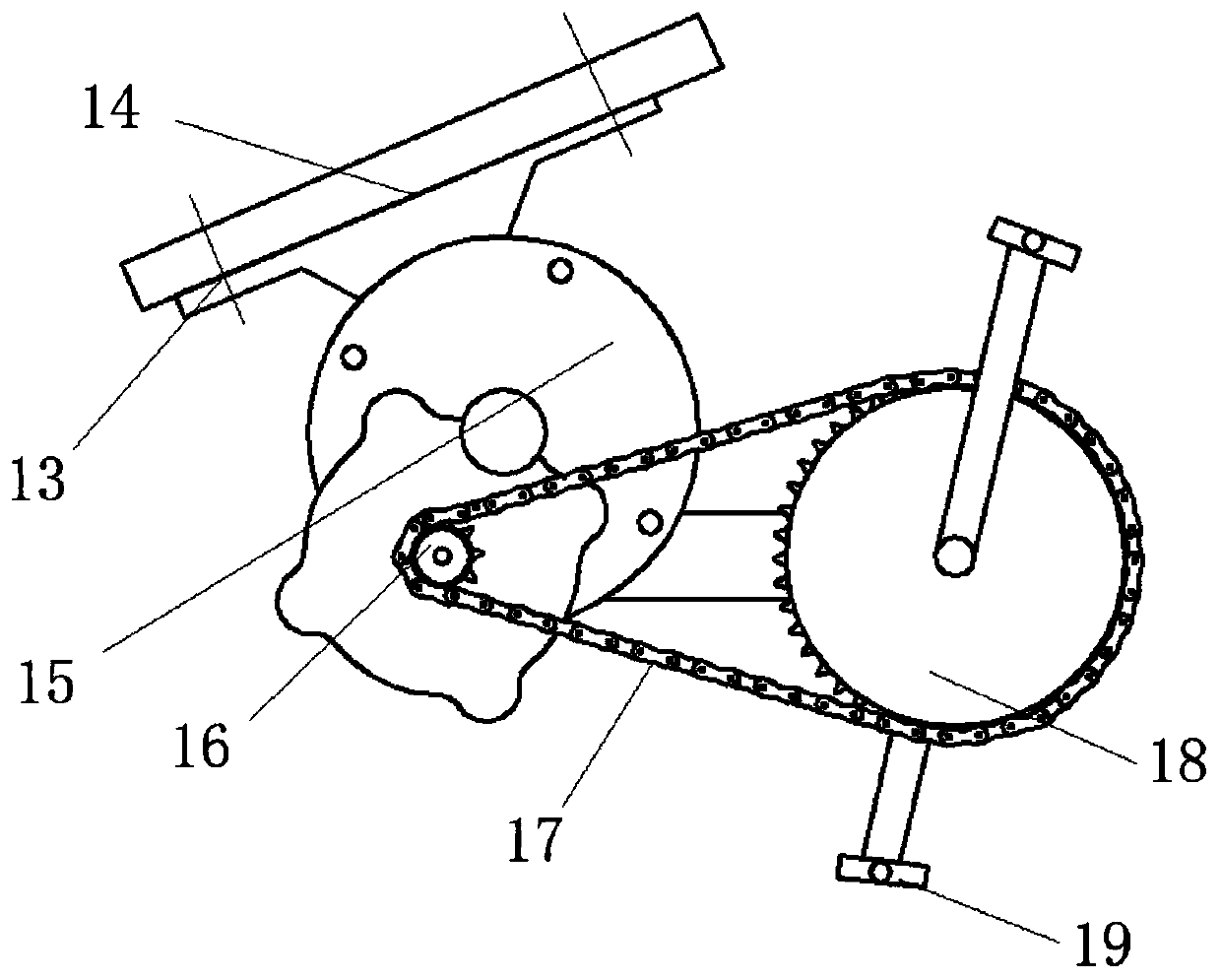 Automatic charging device through pedaling during driving of electric vehicle