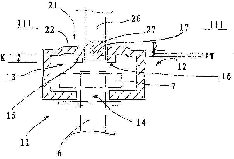 Cast-in channel