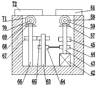 Relay drying and dust removing device