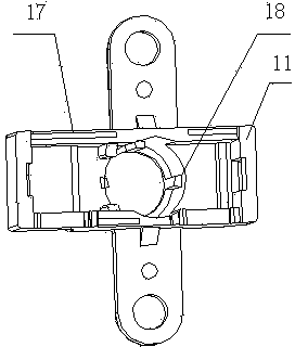 Household electrical appliance button switch