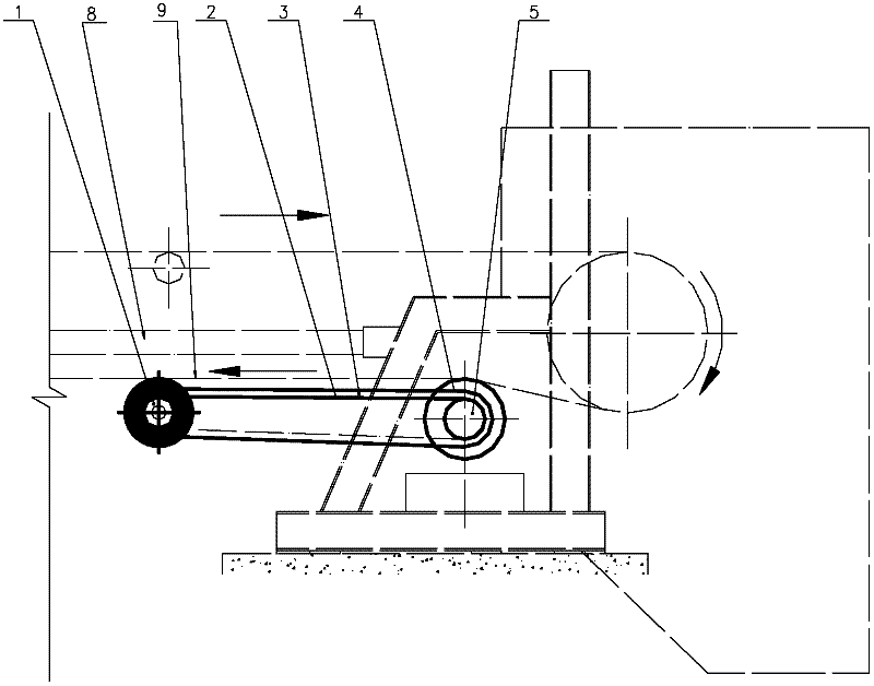 Unpowered rolling brush cleaning device