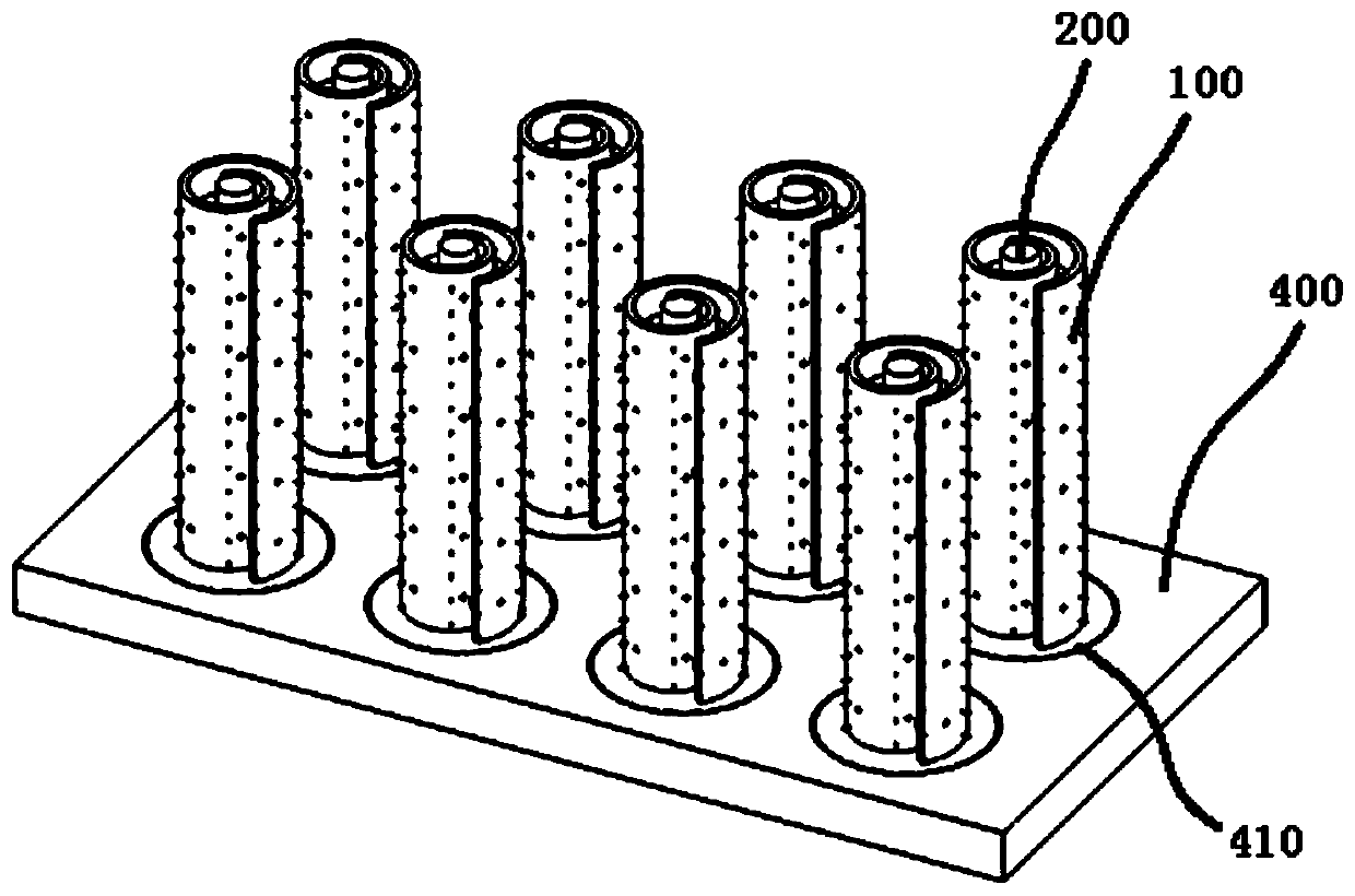 Chemical container inner side wall cleaning device and cleaning method thereof