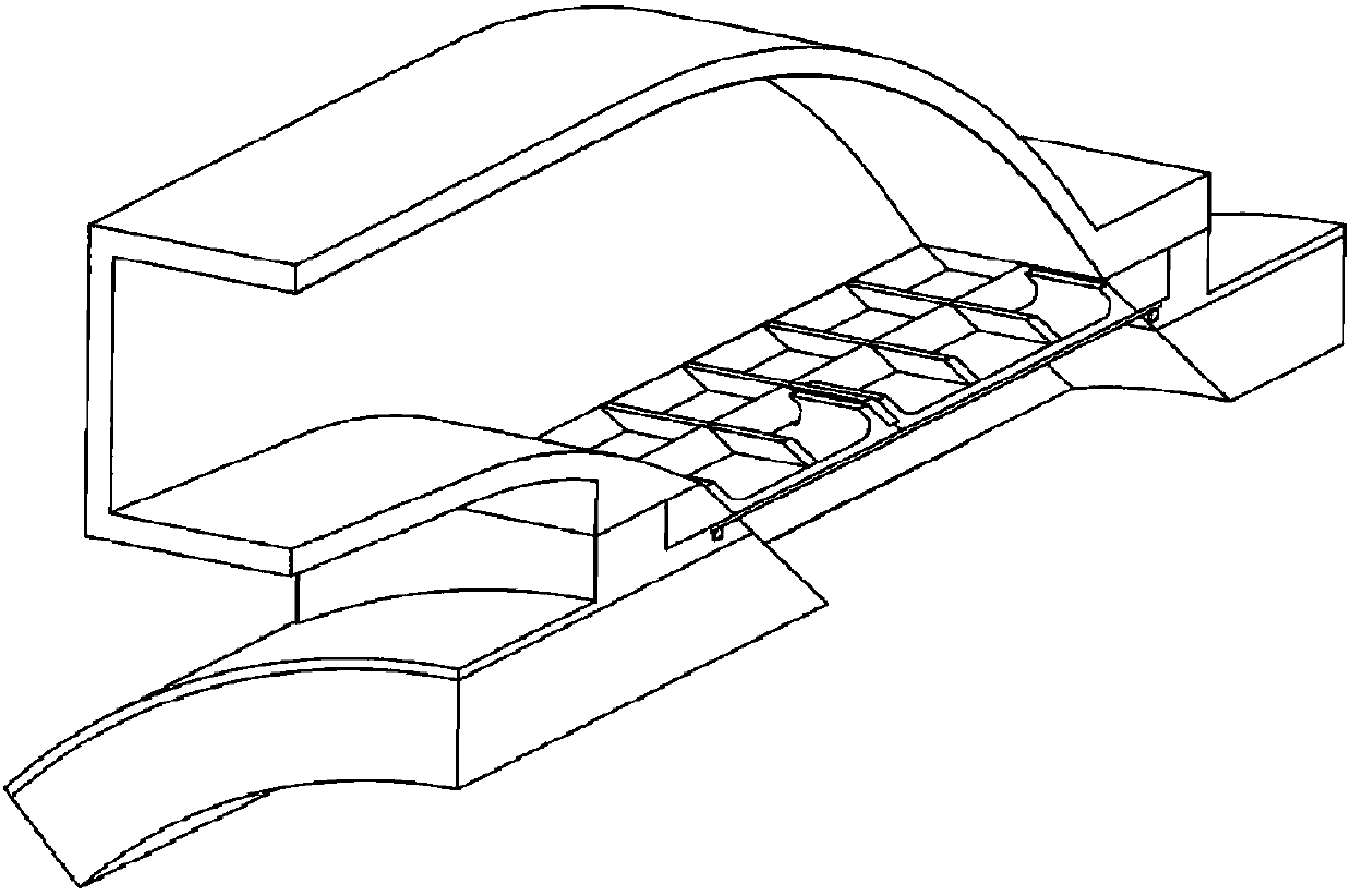 An integral solid rocket ramjet inlet outlet plug cover