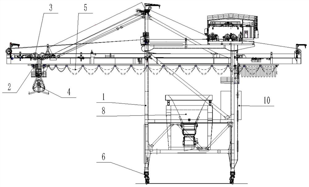 Special small and medium-sized ship unloader