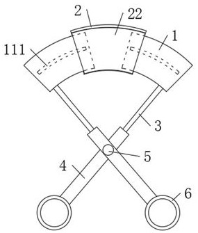 Oral connective tissue valve taking device