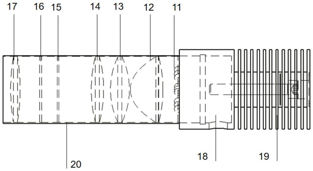 Compact maskless photoetching system and exposure method thereof