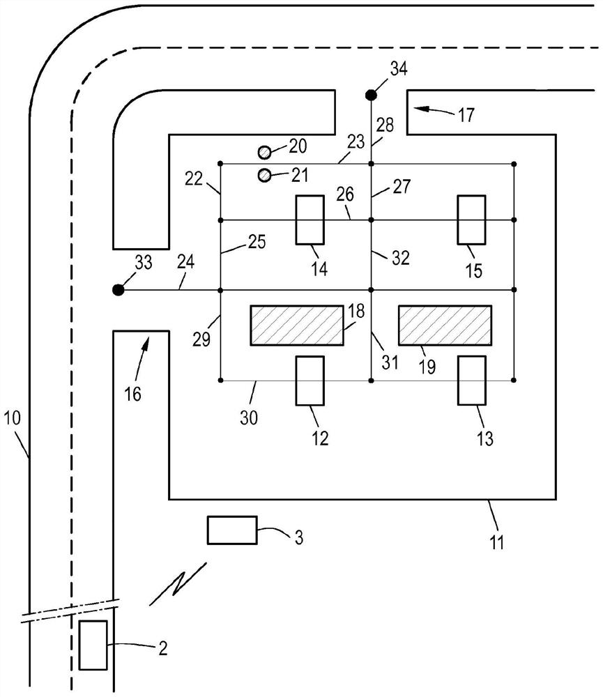 Method, vehicle and computing device for operating a navigation system including a vehicle and a computing device external to the vehicle