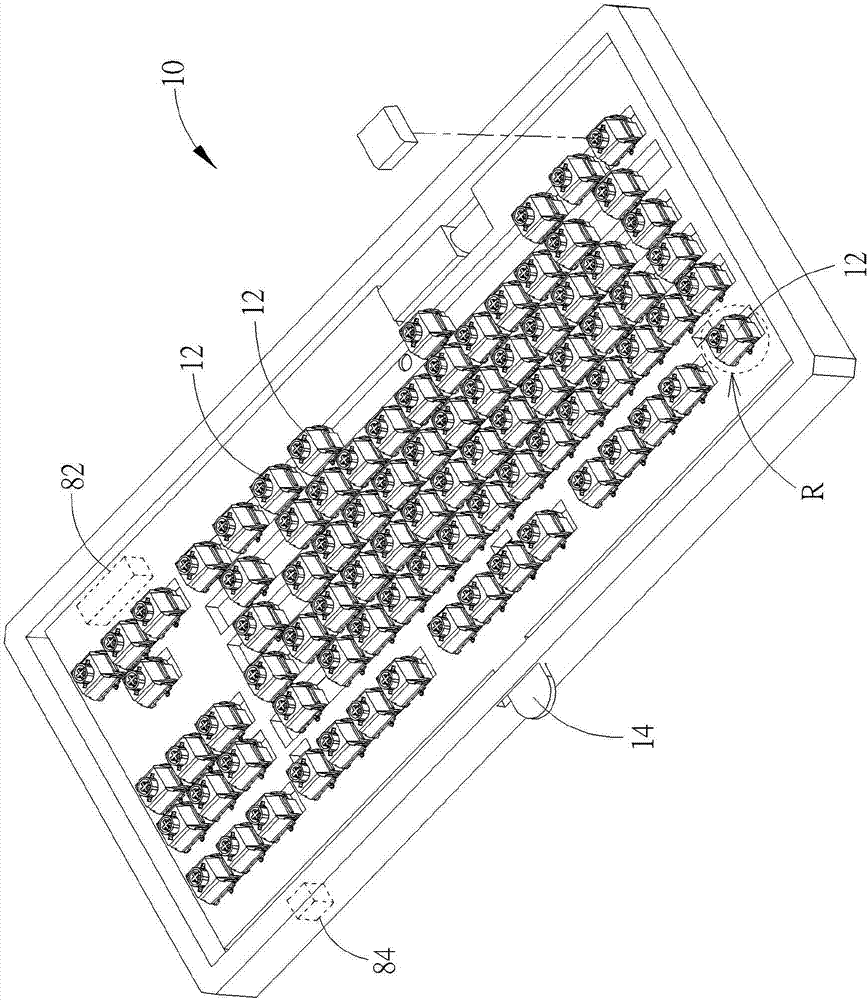 Key switch capable of adjusting pressing hand feeling, and adjustment method of key switch