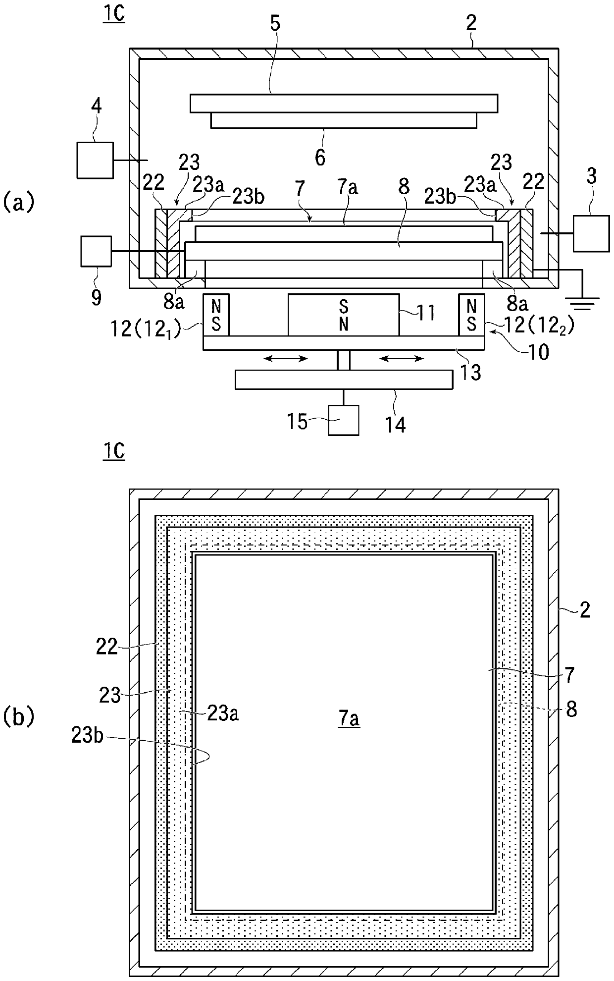 Sputter deposition device