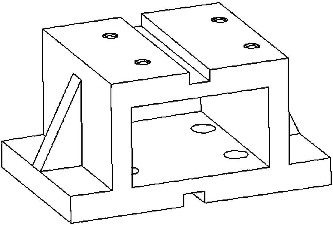 Piezoelectric test device for high thrust solid rocket motor