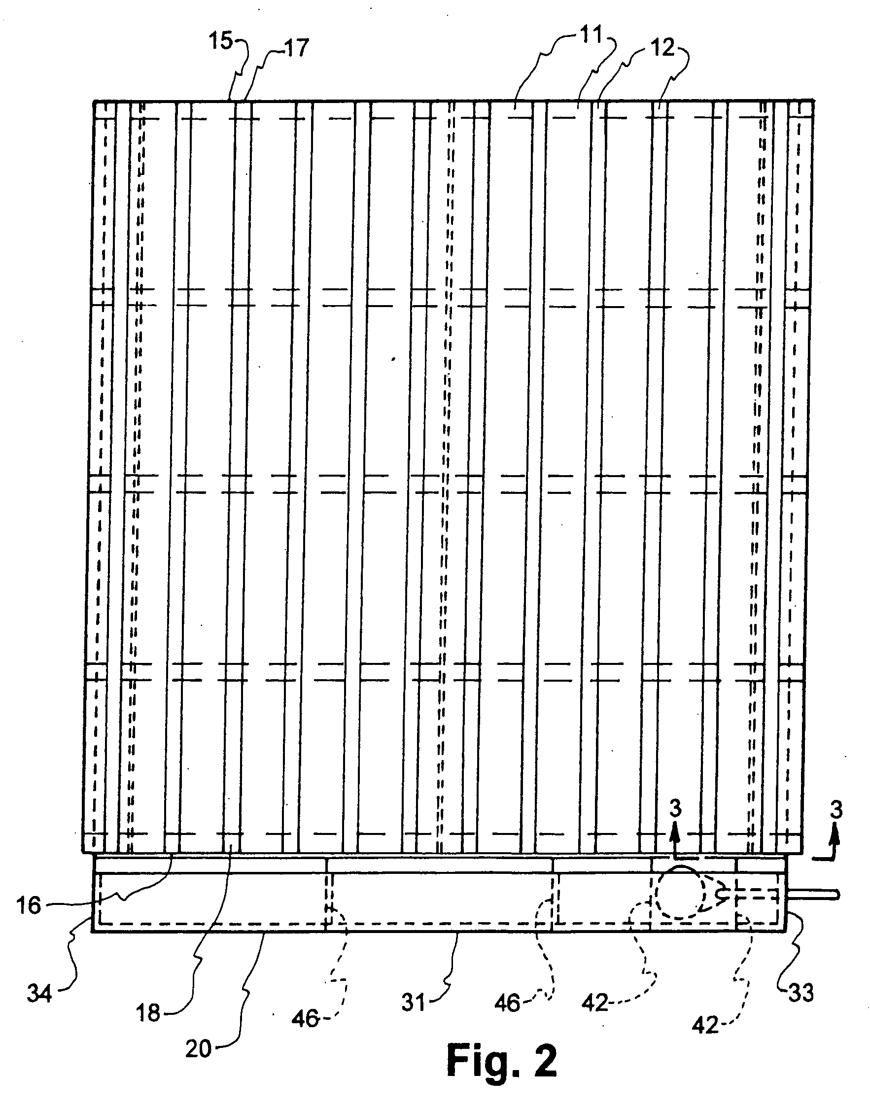 Wash fluid containment system