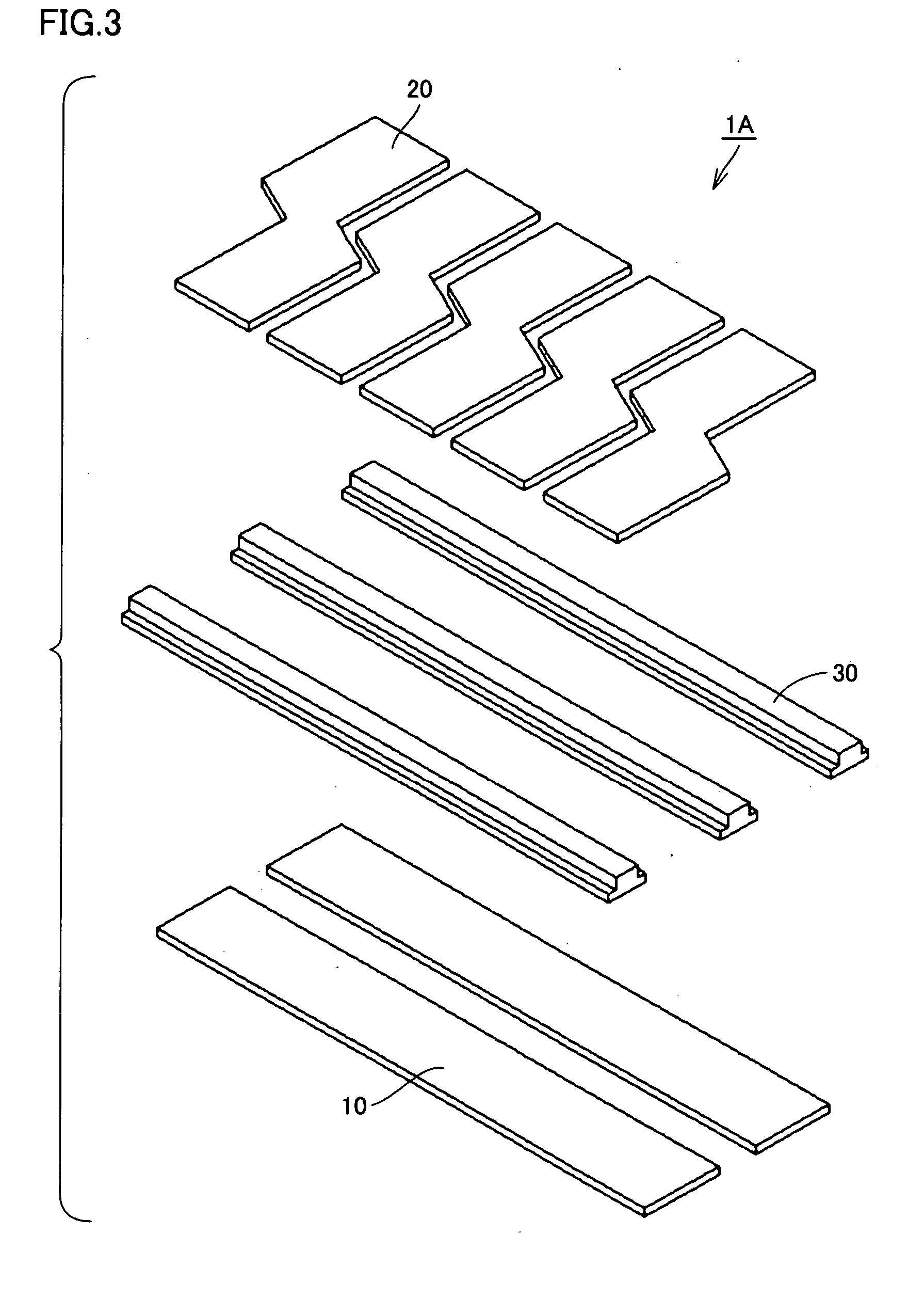 Array-type capacitive pressure pulse wave sensor, and pulse wave measuring apparatus having the same