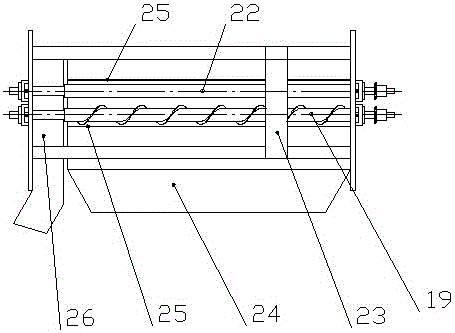 Oil tea shell smashing and shell and seed sorting machine