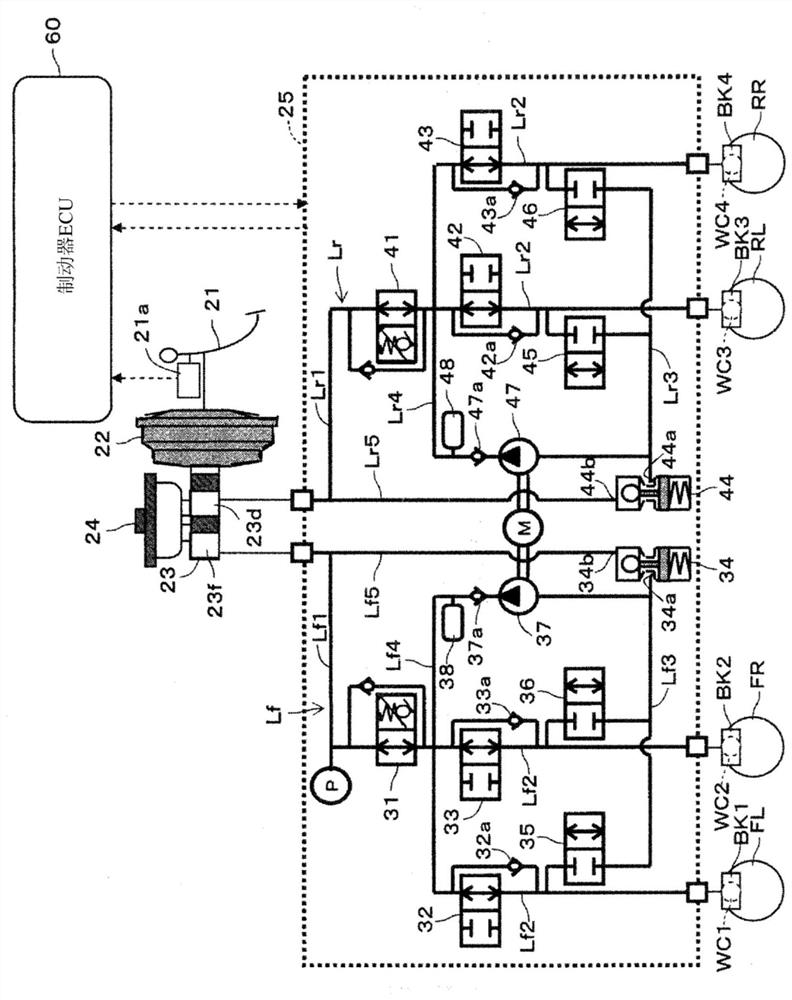 Brake device for vehicle