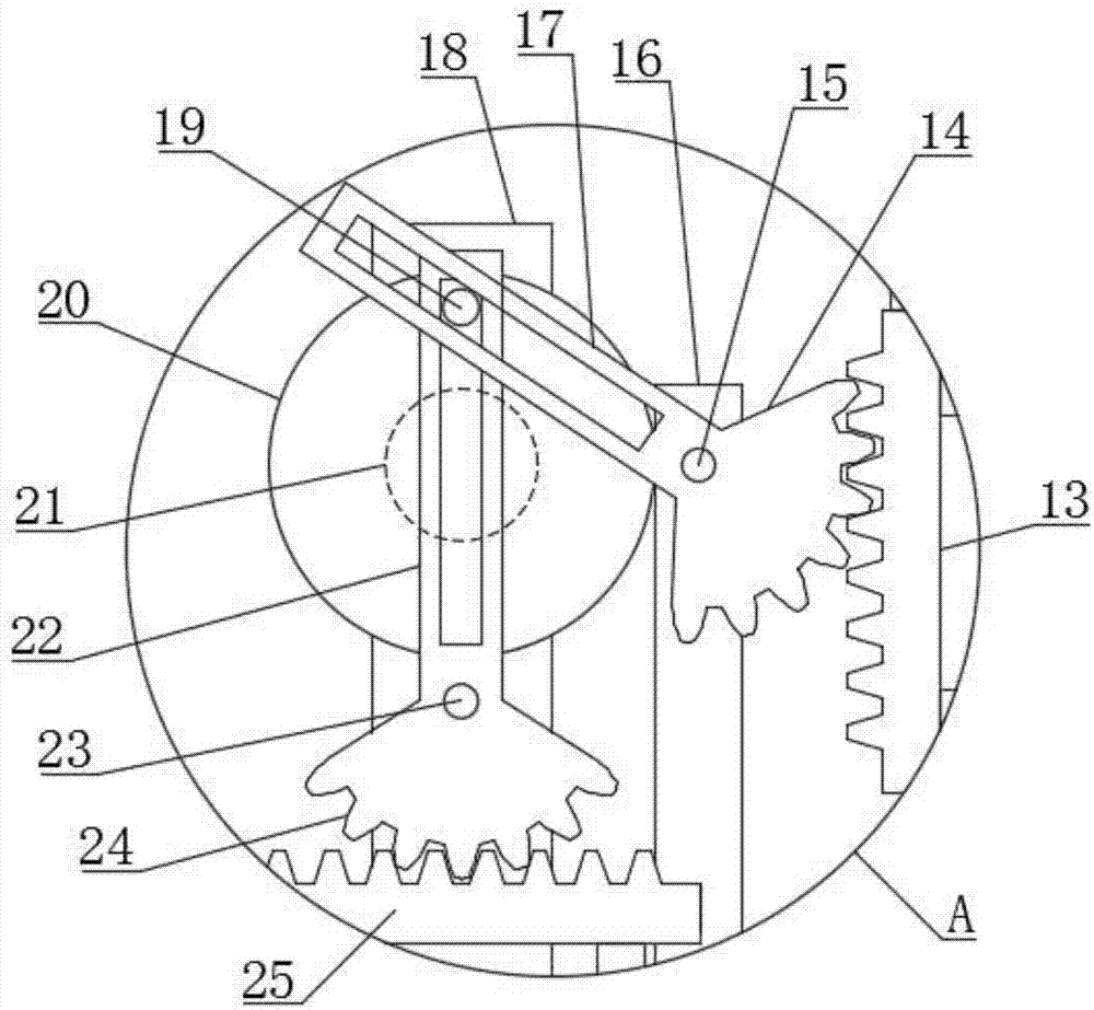 Efficient pesticide spraying device for garden