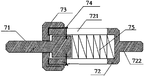 Grinding tool for sealing face of safety valve