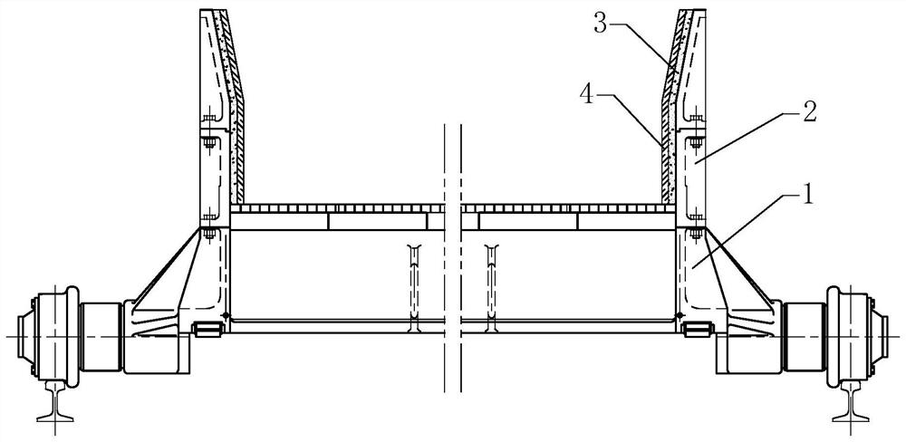 A sintering machine trolley