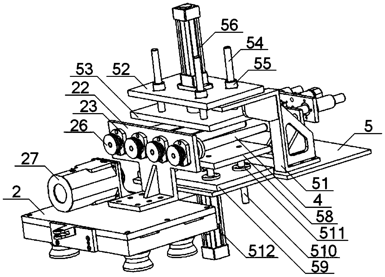 A device for unwinding residual yarn on the surface of a spun bobbin and its control method