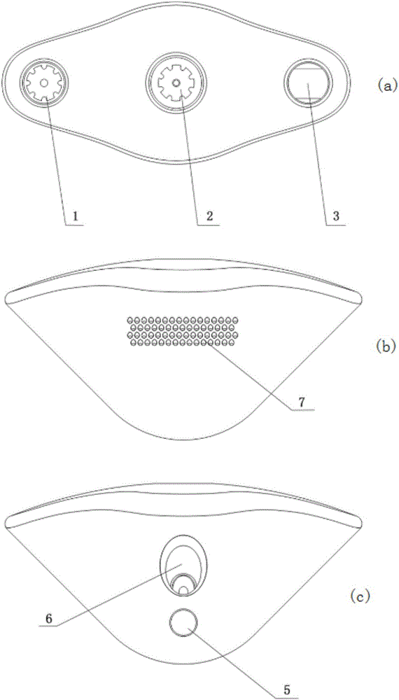 Long-distance non-contact luggage volume detection system and method thereof