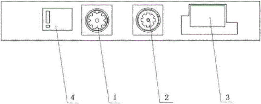 Long-distance non-contact luggage volume detection system and method thereof