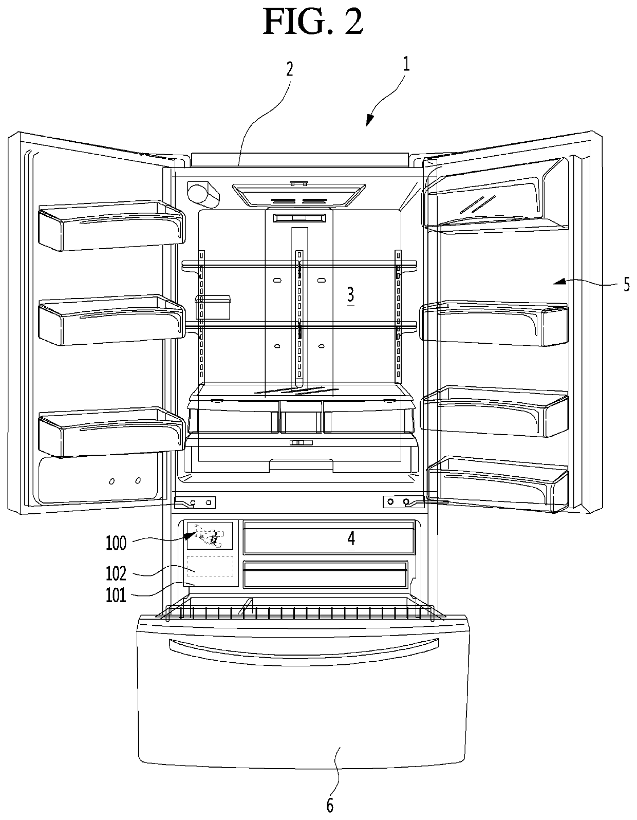 Ice maker and refrigerator having the same