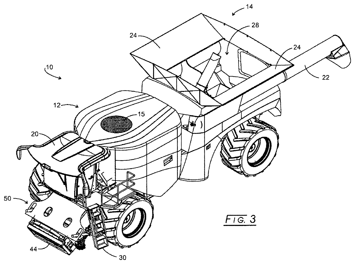 Three section threshing concave configuration and adjustment mechanism for an agricultural harvesting combine