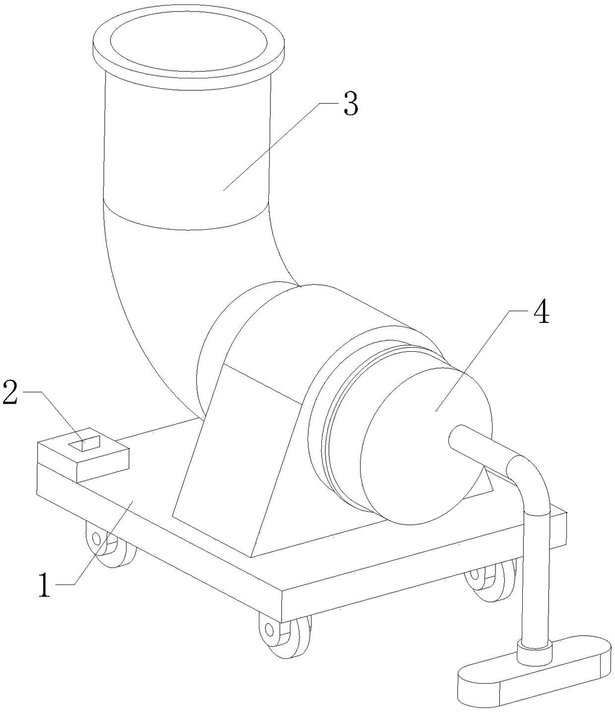 Fan having dust suction function