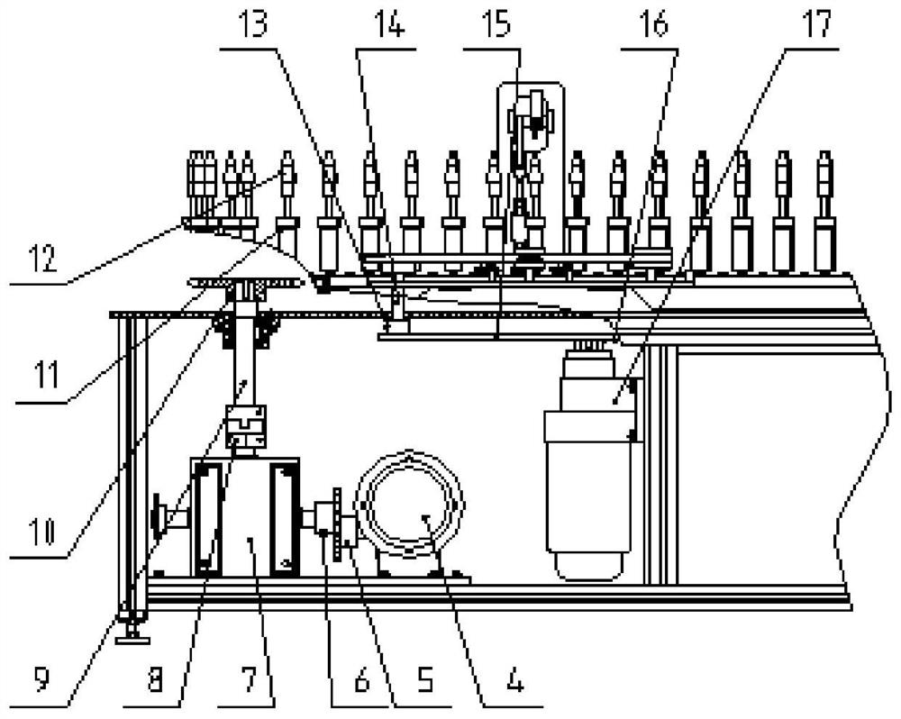 Air cap spraying and drying device and method