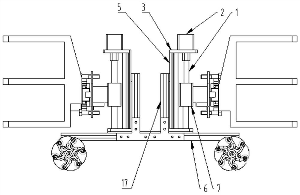 Light handling trolley