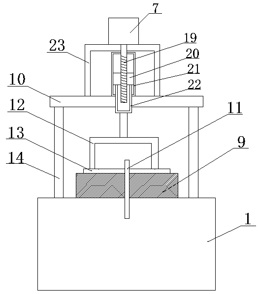 Novel thermoplastic polyurethane elastomer cutting machine capable of sucking dust