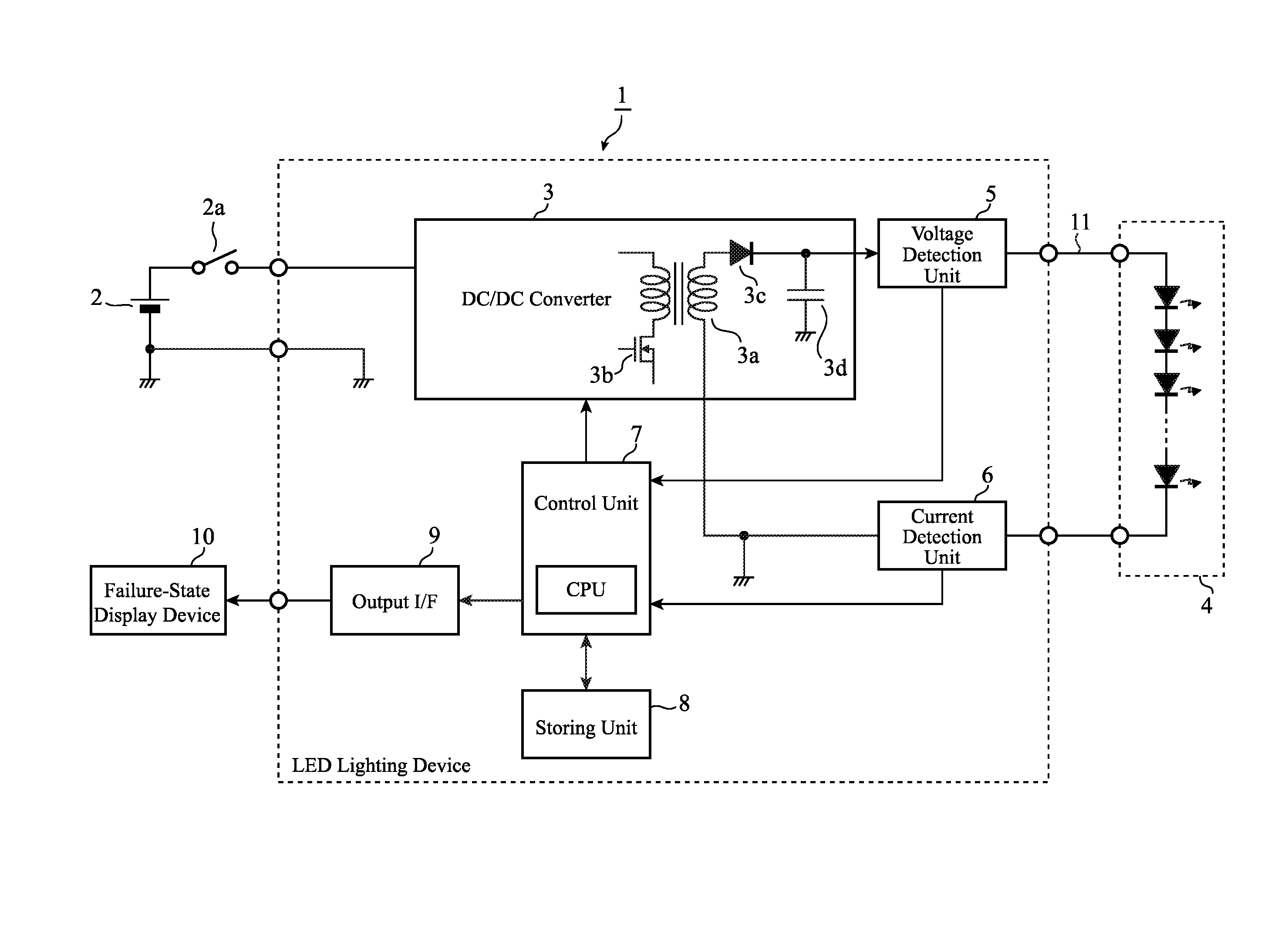 LED lighting device