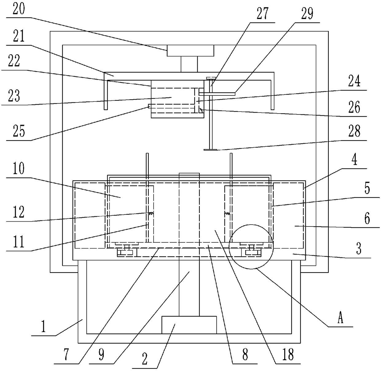 Quantitative filling machine