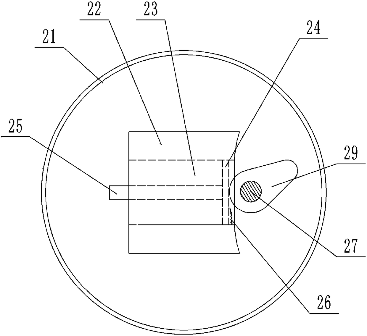 Quantitative filling machine