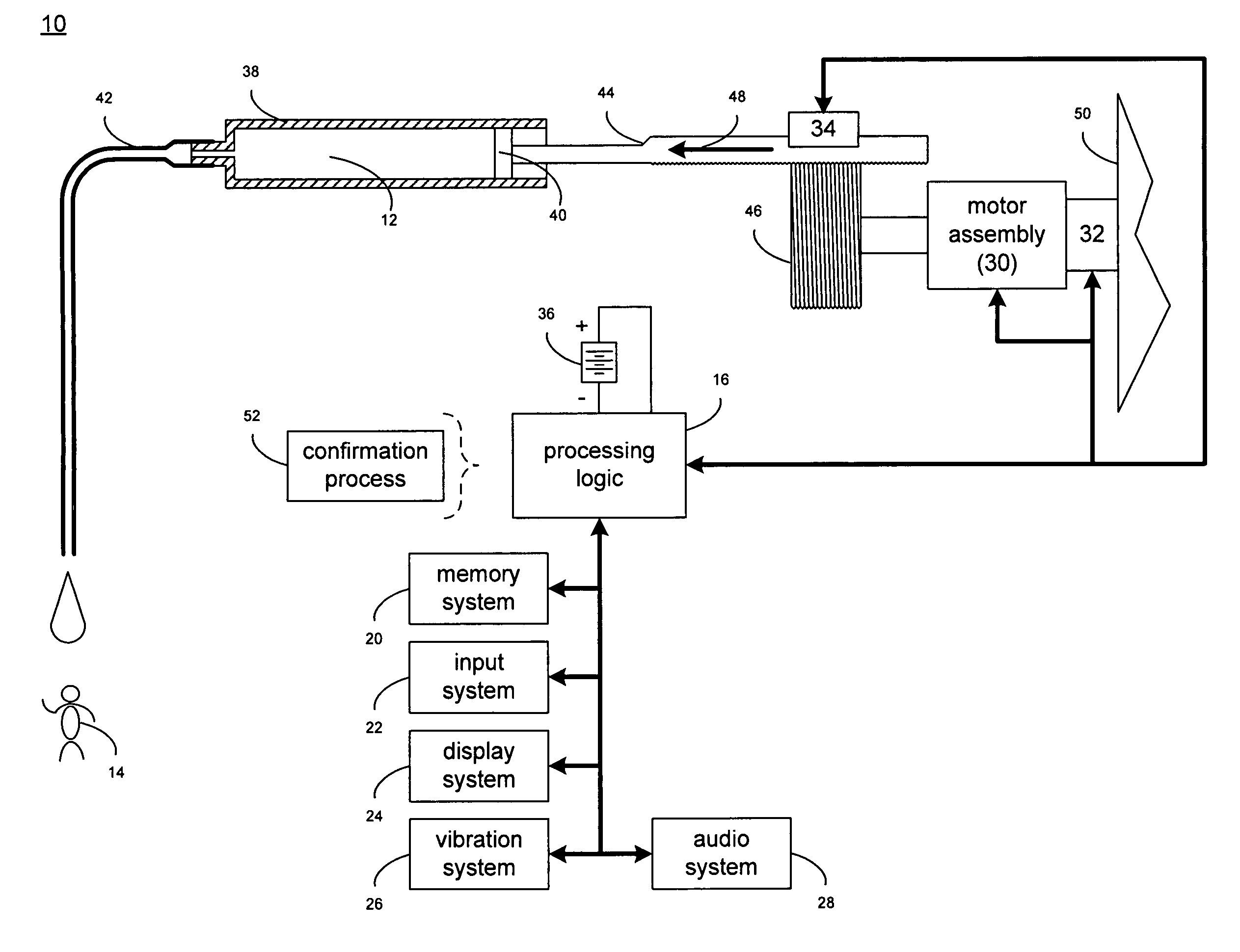 Multi-language / multi-processor infusion pump assembly