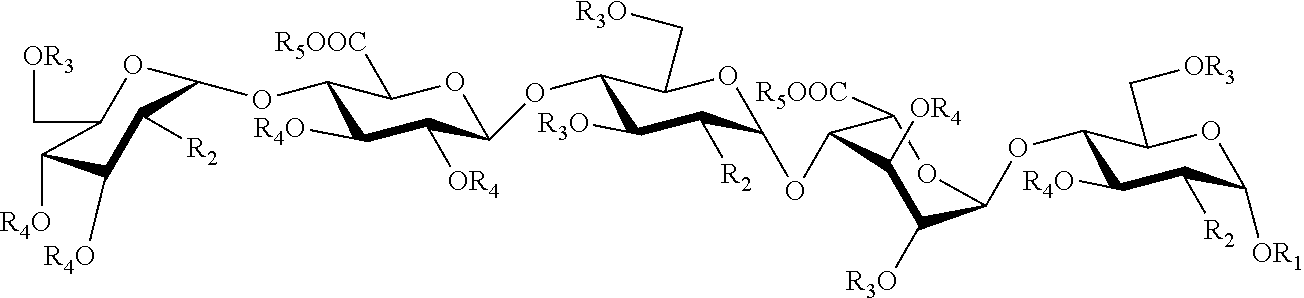 Process for the synthesis of unprotected pentasaccharides from a protected pentasaccharide precursor