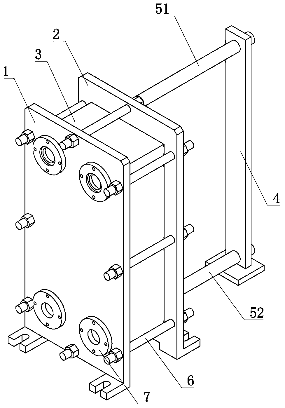 Plate cooler and method of use