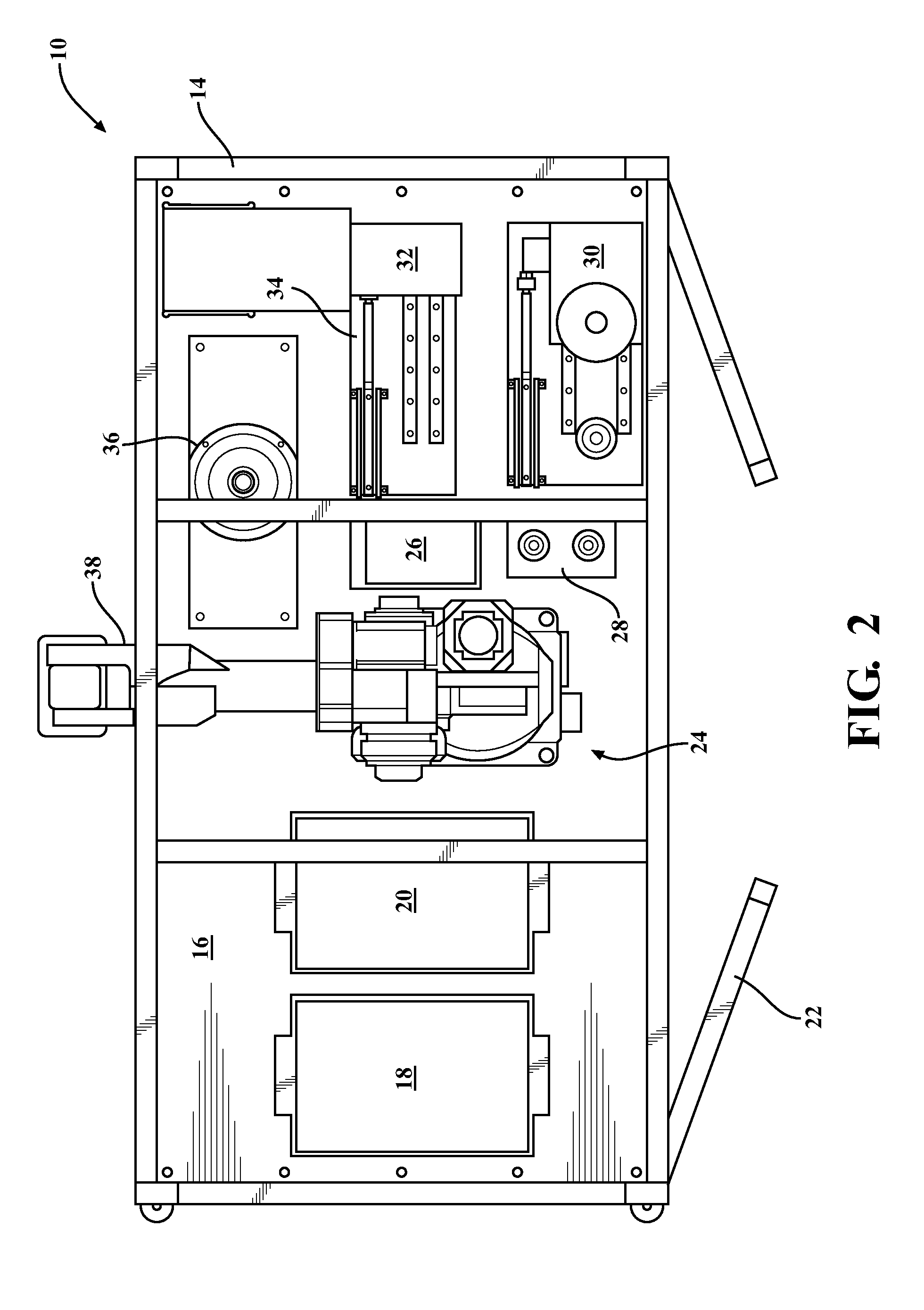 Flexible automation cell for performing secondary operations in concert with a machining center and roll check operations