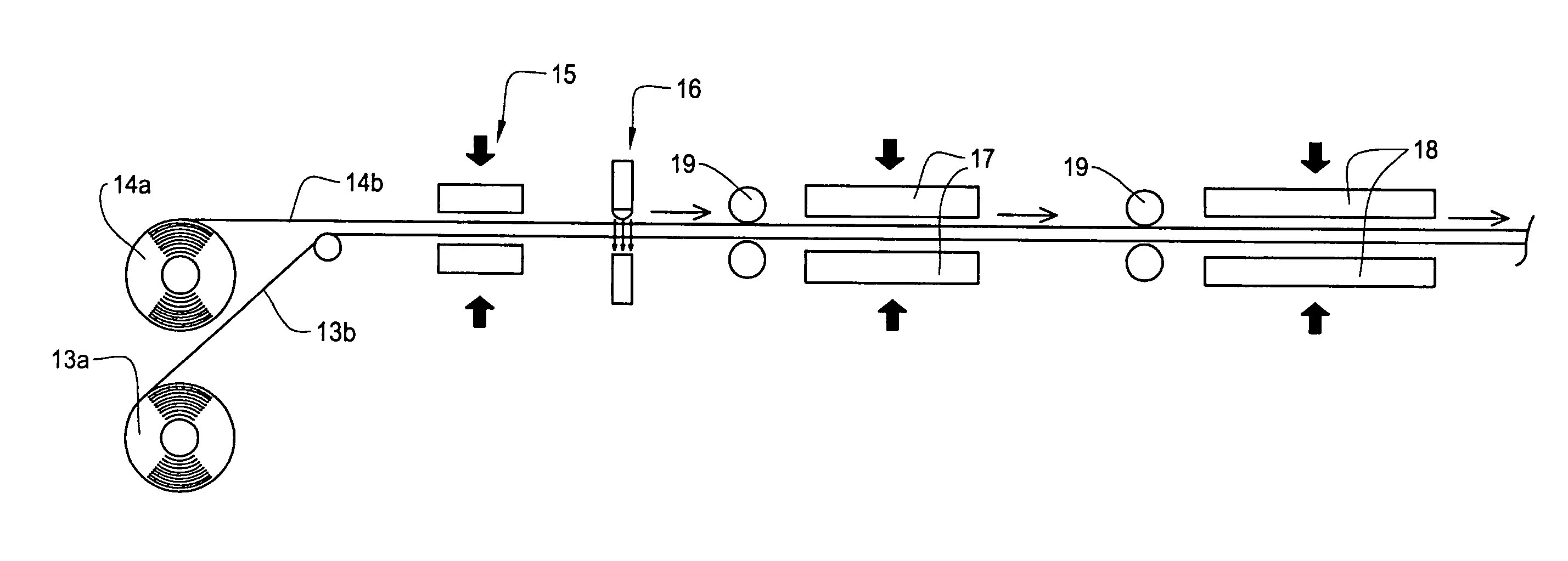 Structure of fluid container and method and apparatus for producing the fluid container