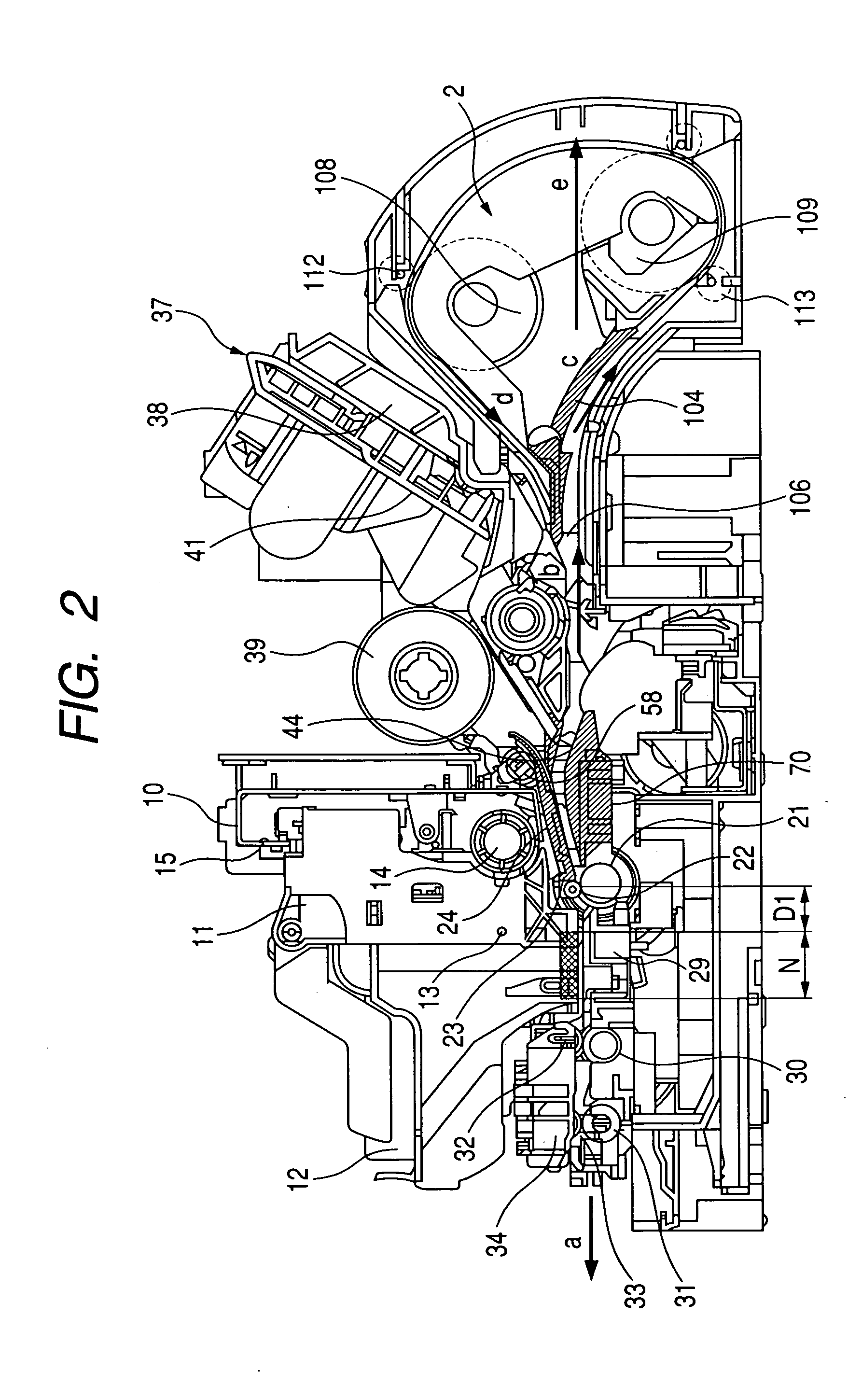 Both-side recording apparatus