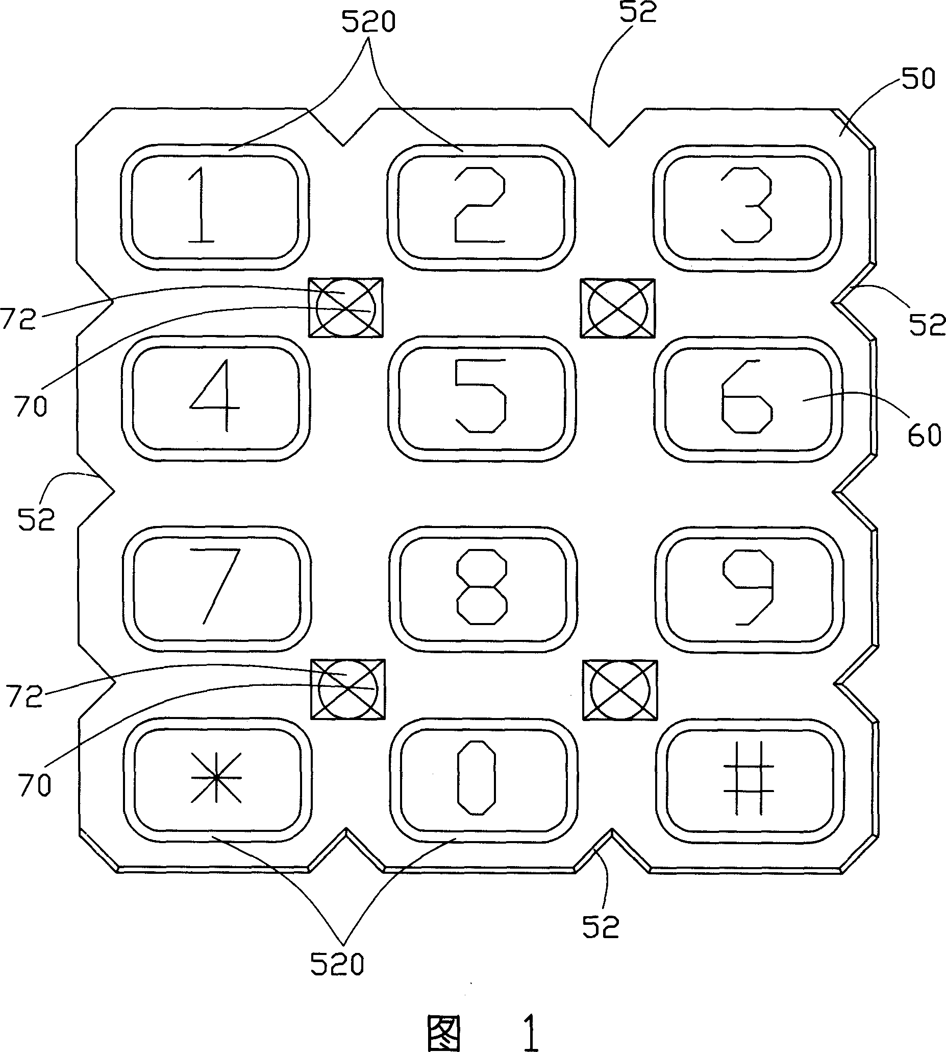 Light conducting plate and electronic products using the said plate