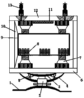 Multifunctional electronic engineering control cabinet